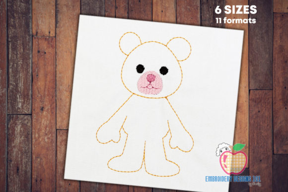 Cuddly Teddy Bear Sketch
