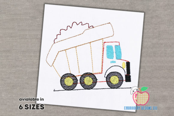 Garbage Truck Sketch