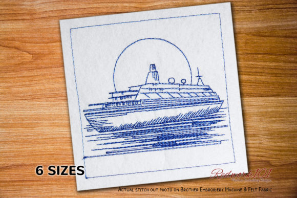 Passenger Ship Redwork Review