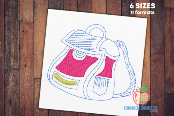 Women's Leather Bag Sketch